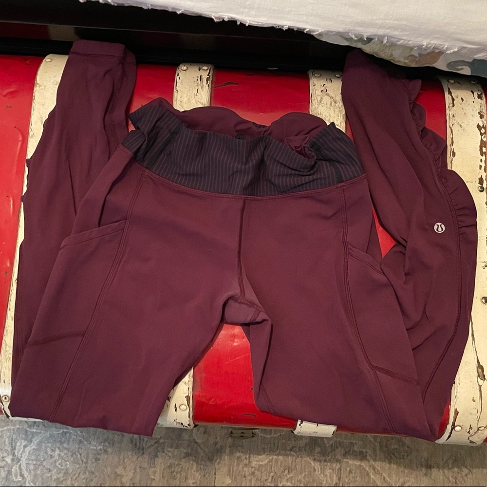 Lululemon Long Purple Tights